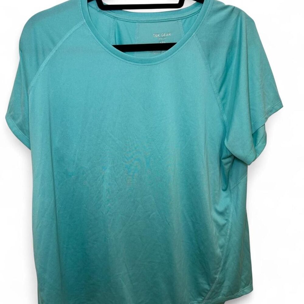 Tek Gear Women's Turquoise XXL Gym Workout T-shirt